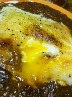 卵がとろ~り♪絶品☆チーズ焼きカレー☆-レシピのメイン写真