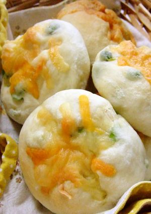 枝豆とチーズの贅沢パン！-レシピのメイン写真