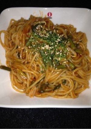 焼きそば風パスタ-レシピのメイン写真