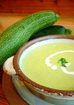 夏野菜!ズッキーニのポタージュスープ-レシピのメイン写真