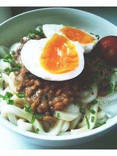 夏に★簡単さっぱり納豆冷やしうどん-レシピのメイン写真
