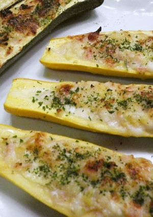 ズッキーニのまるごとグリル-レシピのメイン写真
