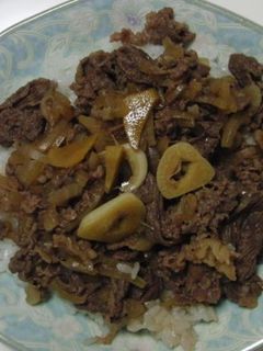 夏バテ牛丼-レシピのメイン写真