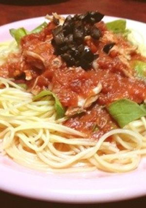 トマトの冷製パスタ-レシピのメイン写真