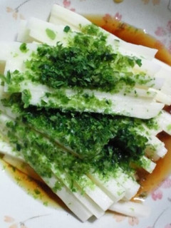 長芋のめんつゆ和え(青海苔がけ)-レシピのメイン写真