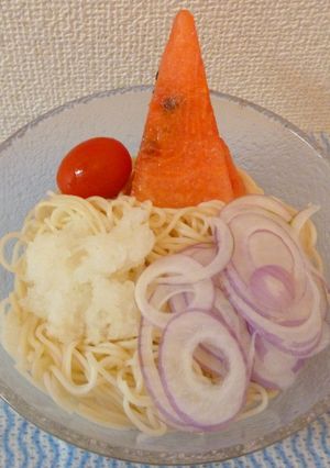パパの冷やし素麺（Ⅱ）-レシピのメイン写真