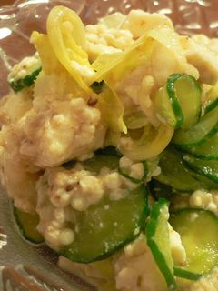 サクサク天かす入り♪豆腐のごまサラダ-レシピのメイン写真