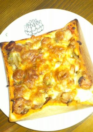 朝に簡単ピザトースト☆ミ-レシピのメイン写真