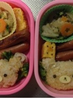 キャラ弁カンタンおにぎり11…リラックマ-レシピのメイン写真