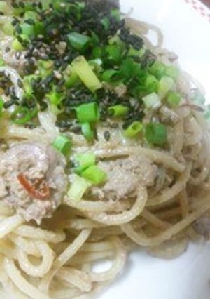 鶏レバーのスパゲッティー-レシピのメイン写真