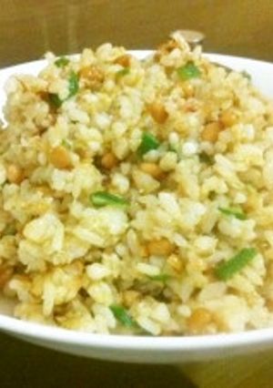 ふんわりパラパラ納豆炒飯-レシピのメイン写真