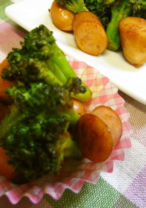 お弁当に♪ブロッコリーのマヨカレー炒め-レシピのメイン写真