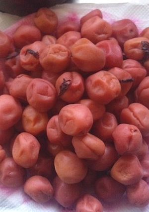梅干し　（１ｋｇ）　一年経ちました♪-レシピのメイン写真