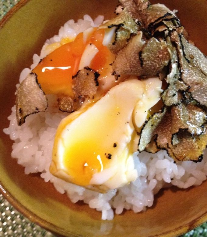 「右京」のトリュフ卵かけご飯　アレンジ-レシピのメイン写真