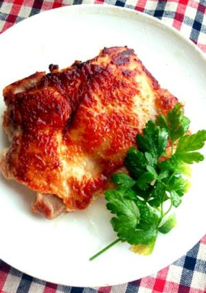 ５分で簡単！鶏肉をこんがり焼く方法☆-レシピのメイン写真