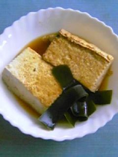 焼き豆腐と昆布の含め煮-レシピのメイン写真