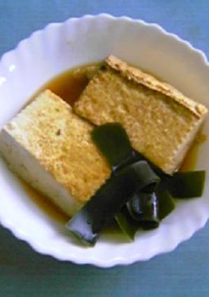 焼き豆腐と昆布の含め煮-レシピのメイン写真