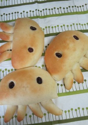 くらげパン☆全卵クリーム入り♪-レシピのメイン写真
