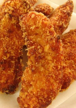ささみフライ♪しょう油味しみしみ-レシピのメイン写真