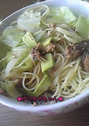 ★サバ缶で和風パスタ★-レシピのメイン写真