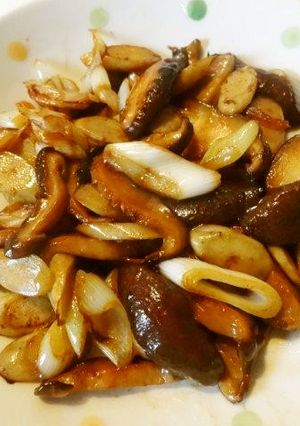相性抜群☆野菜＆しいたけのバター醤油炒め-レシピのメイン写真
