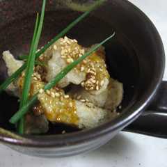 รูปของ 簡単！こってりまろやか牛蒡の唐揚げ