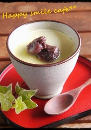 豆乳とろとろ抹茶プリン♪-レシピのメイン写真