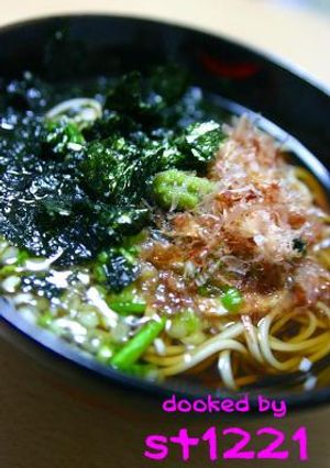 花巻そば-レシピのメイン写真