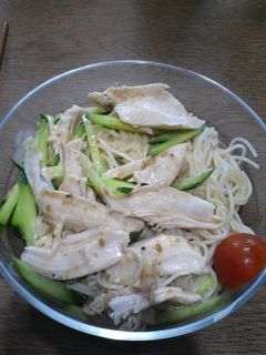 棒々鶏そーめん-レシピのメイン写真