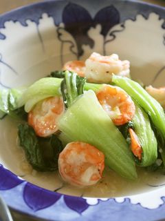 海老と青梗菜の中華炒め、goodです!!-レシピのメイン写真