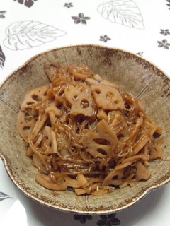 白滝と蓮根のピリ辛煮-レシピのメイン写真