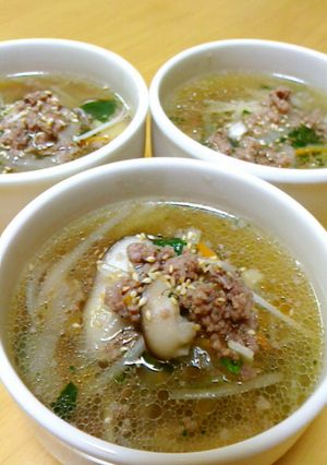 超簡単!野菜たっぷり肉スープ(温冷対応)-レシピのメイン写真