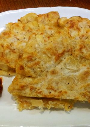 簡単！大豆とちりめんの香ばし～チヂミ✩-レシピのメイン写真