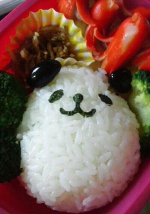 簡単キャラ弁☆パンダちゃん-レシピのメイン写真