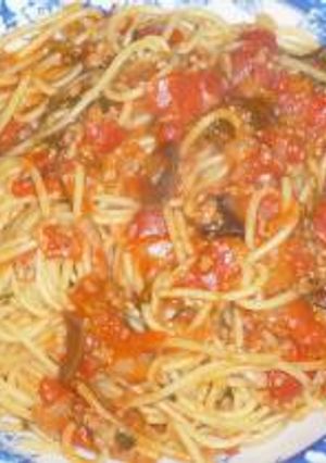 トマトの和風パスタ-レシピのメイン写真