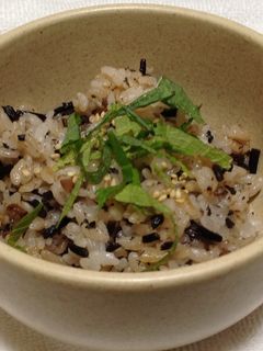 梅香るひじきご飯-レシピのメイン写真