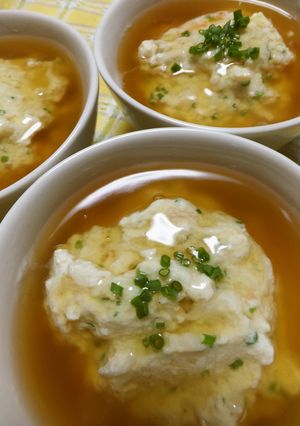 豆腐のふんわり蒸し-レシピのメイン写真