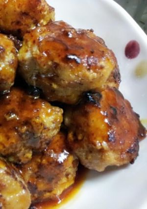 甘辛揚げ焼き肉団子-レシピのメイン写真