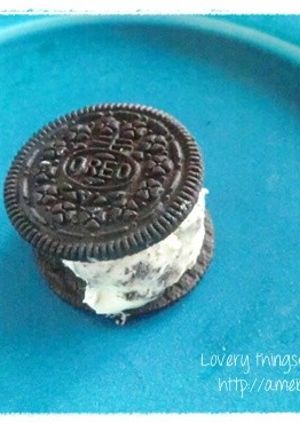 クリームチーズアイスのオレオサンド-レシピのメイン写真