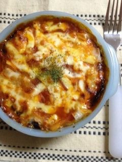 餃子の皮で簡単ラザニア-レシピのメイン写真