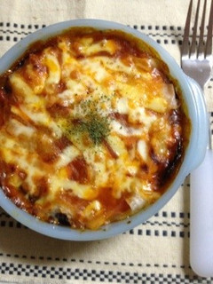 餃子の皮で簡単ラザニア-レシピのメイン写真