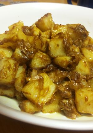 長芋とツナのカレー風味-レシピのメイン写真