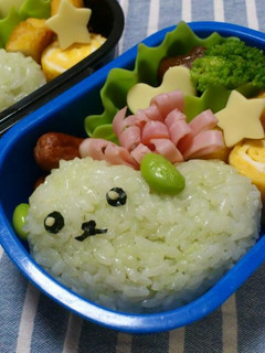 キャラ弁★豆しば-レシピのメイン写真