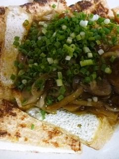 あぶらげ焼きのなめこ餡かけ-レシピのメイン写真