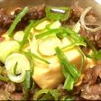 【あっという間に】フライパンで肉豆腐♪