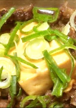【あっという間に】フライパンで肉豆腐♪-レシピのメイン写真
