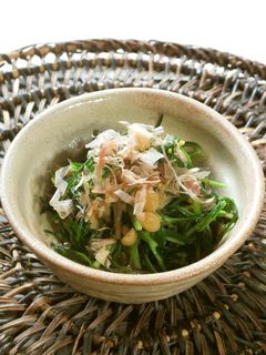 おかひじきとなめ茸の和え物♪-レシピのメイン写真