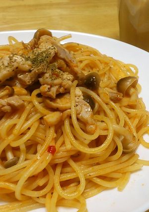 フライパンいらず！まぜまぜナポリタン☆-レシピのメイン写真