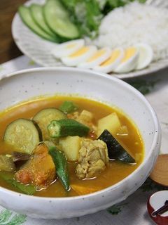 野菜たっぷりスープカレー-レシピのメイン写真