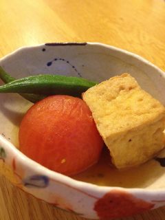 トマトとオクラの冷たいさっぱり煮物-レシピのメイン写真
